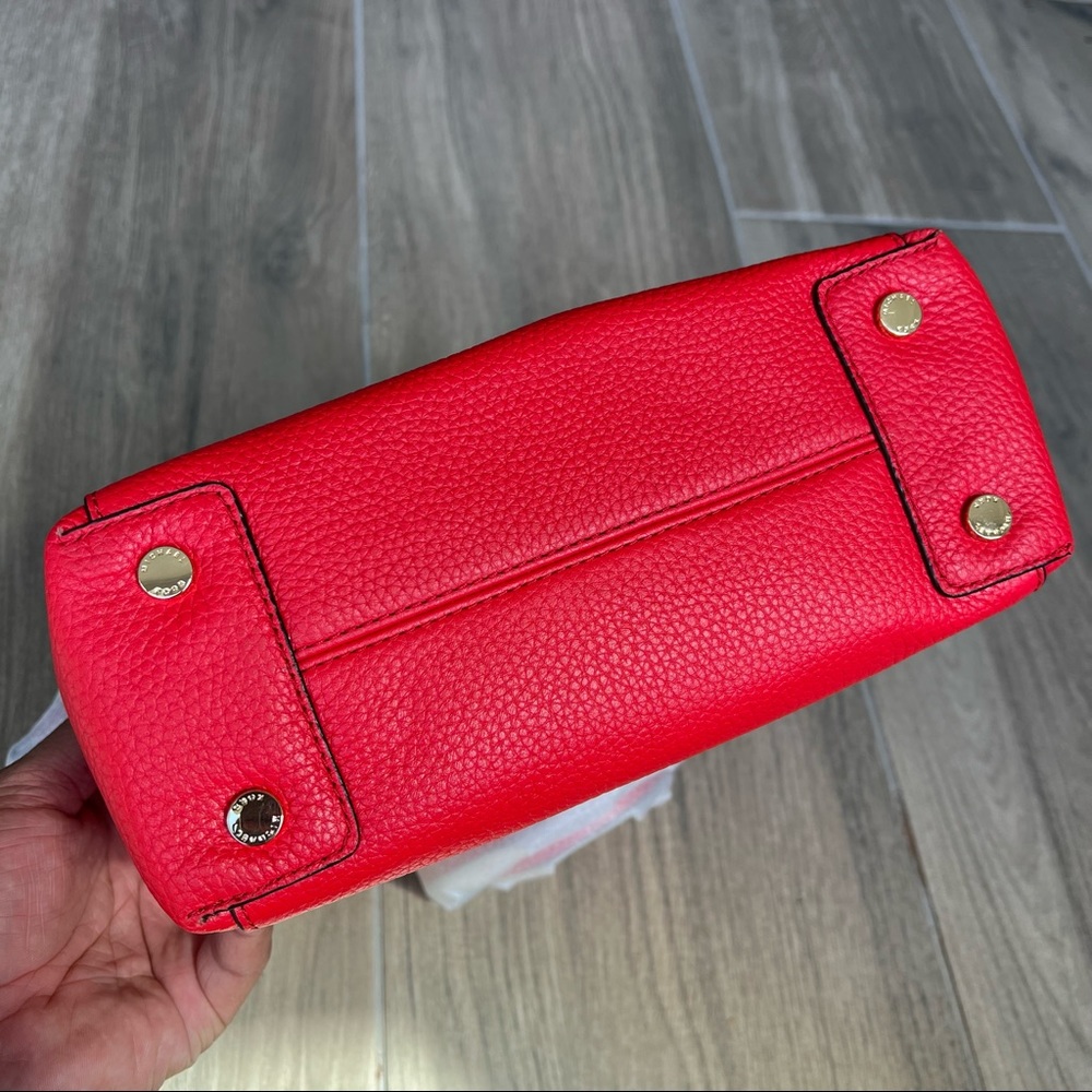 Michael Kors Riley Small Leather Satchel - Picture 7 of 9